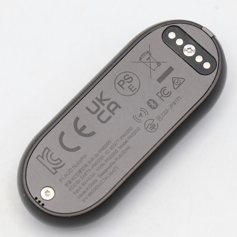 ボーナスストア+5％【美品】PLAUD NotePin NP-64G-GR-1 グレー 64GB AIボイスレコーダー プラウド 本体 |  | 02