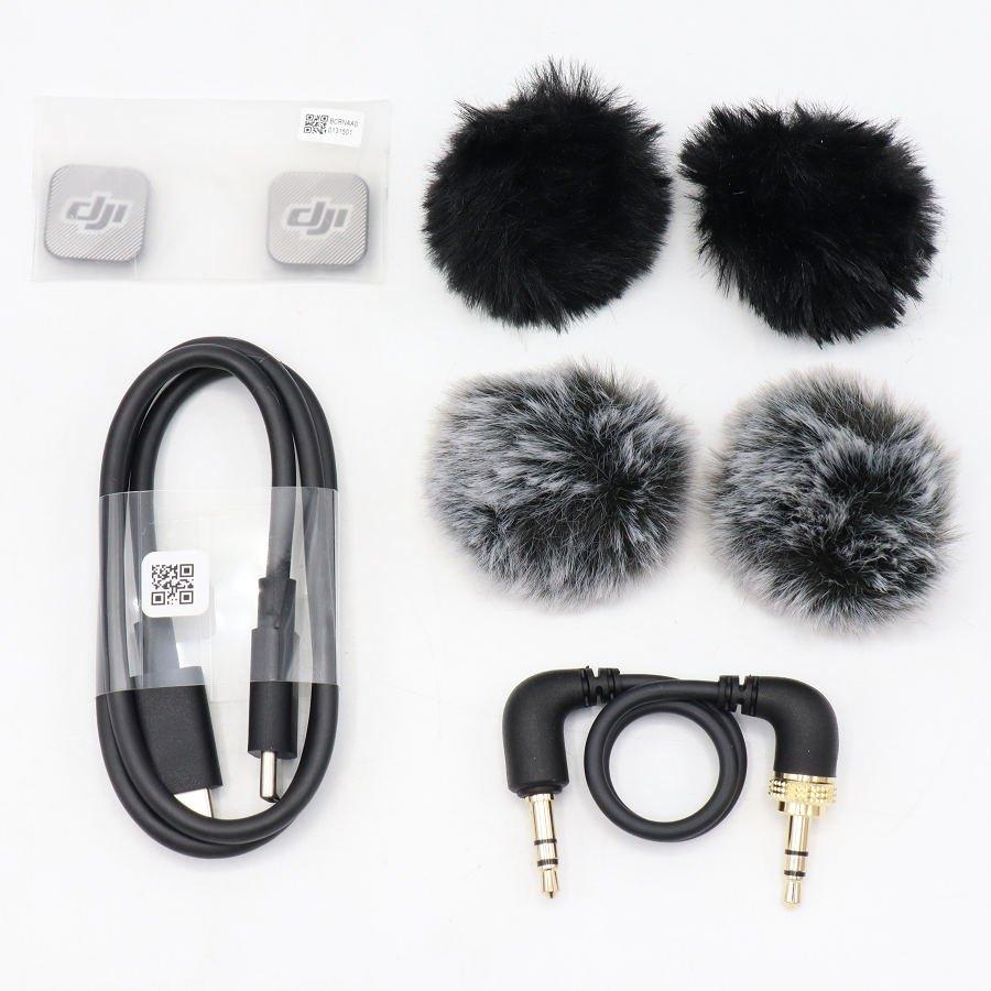 ボーナスストアPlus【美品】DJI Mic 3 DAM001 ワイヤレスマイク トランスミッタ×2+レシーバー×1+充電ケース |  | 07