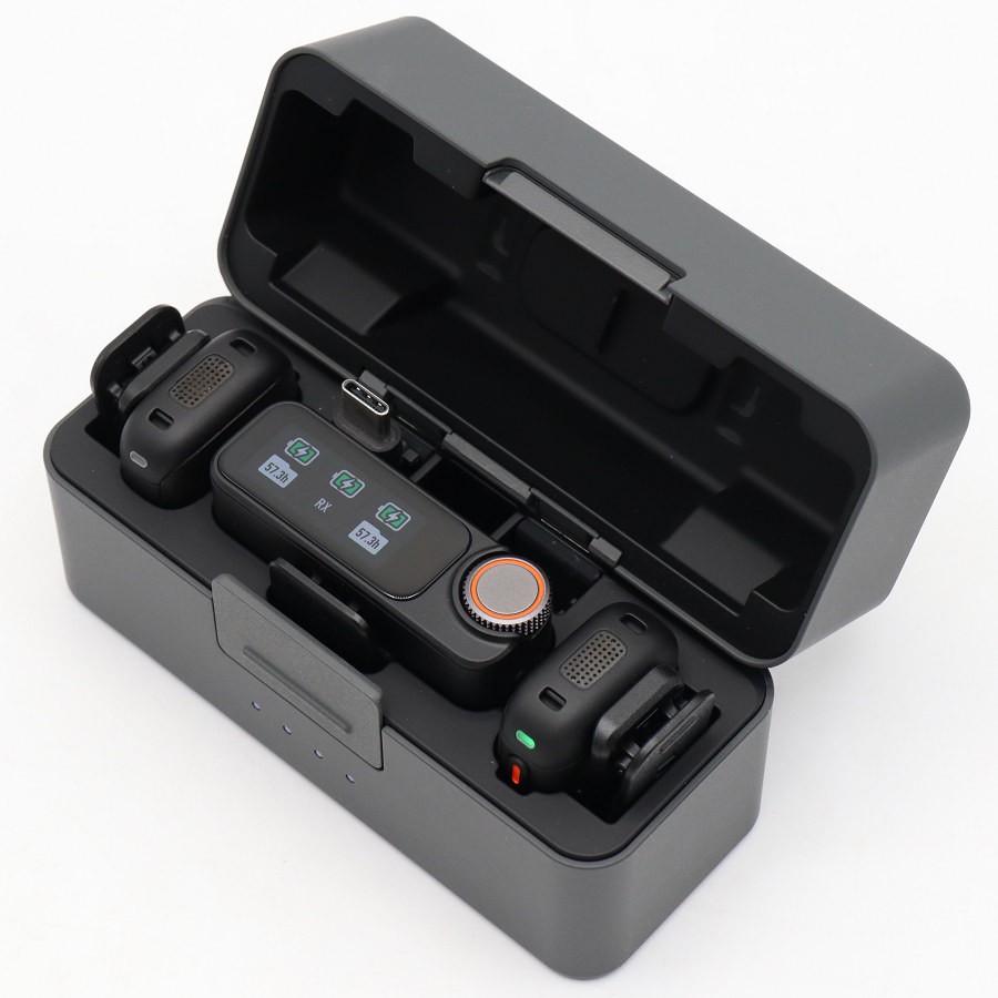 ボーナスストアPlus【美品】DJI Mic 3 DAM001 ワイヤレスマイク トランスミッタ×2+レシーバー×1+充電ケース |  | 08