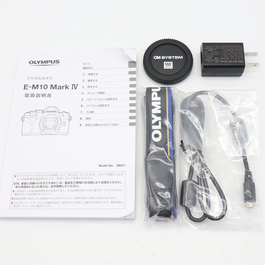 ボーナスストアPlus【美品】オリンパス OM-D E-M10 Mark IV ボディ ブラック ミラーレス一眼カメラ OLYMPUS 本体 |  | 08