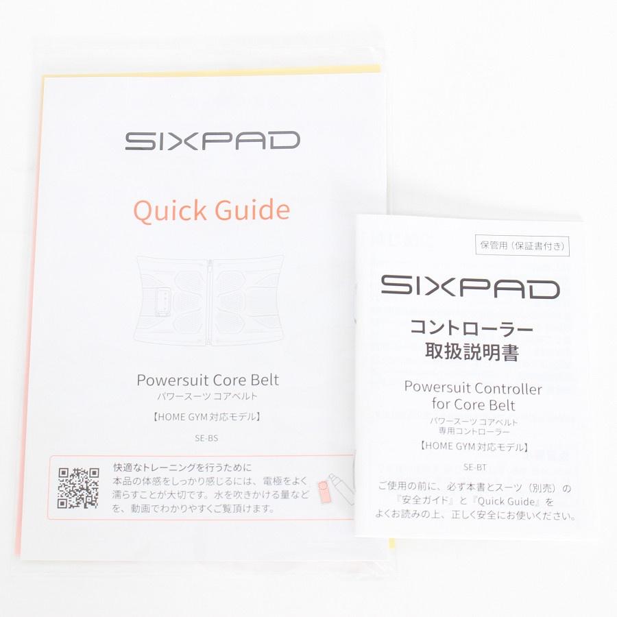 ボーナスストア+5％【美品】MTG SIXPAD Powersuit Core Belt SE-BS-00B-M リモコン付き ホームジム対応モデル Mサイズ シックスパッド |  | 09