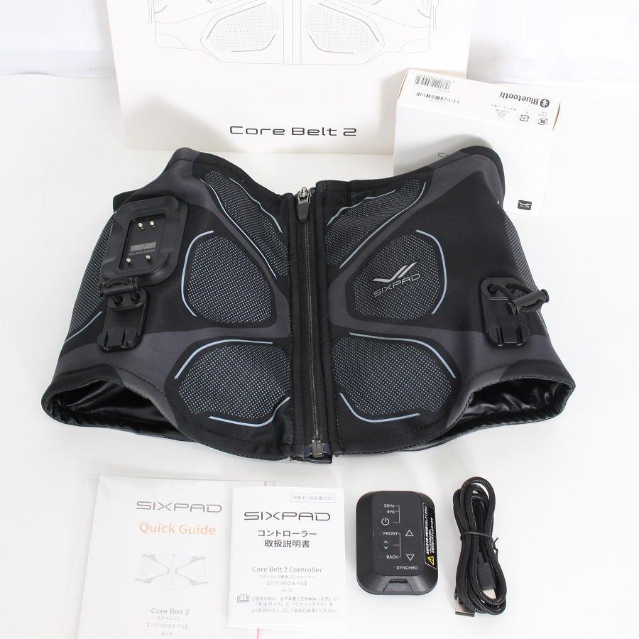 ボーナスストアPlus【美品】MTG SIXPAD Core Belt 2 SE-CB-03A-S 専用リモコン付き Sサイズ シックスパッド コアベルト2 本体 | 