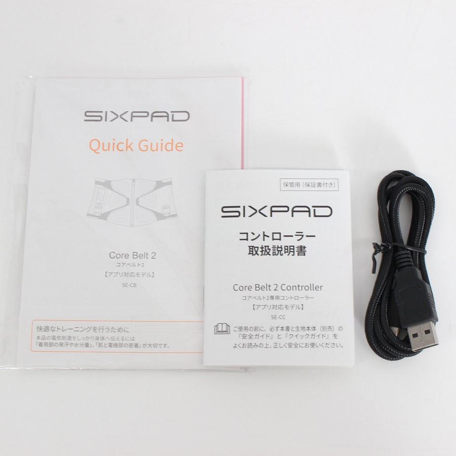 ボーナスストアPlus【美品】MTG SIXPAD Core Belt 2 SE-CB-03A-S 専用リモコン付き Sサイズ シックスパッド コアベルト2 本体 |  | 08