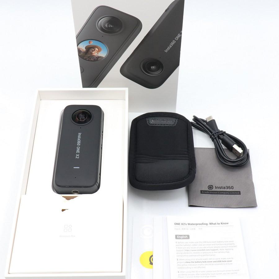 ボーナスストアPlus【美品】Insta360 ONE X2 CINOSXX/A 360度カメラ 全天球 インスタ360 パノラマ 本体 | 