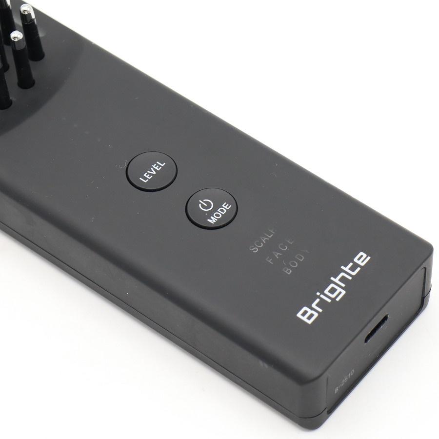 ボーナスストアPlus【美品】Brighte ELEKI BRUSH+ BRT-FSB180 ブラック 美顔器 EMS フェイスケア ブライト エレキブラシ 本体 |  | 03