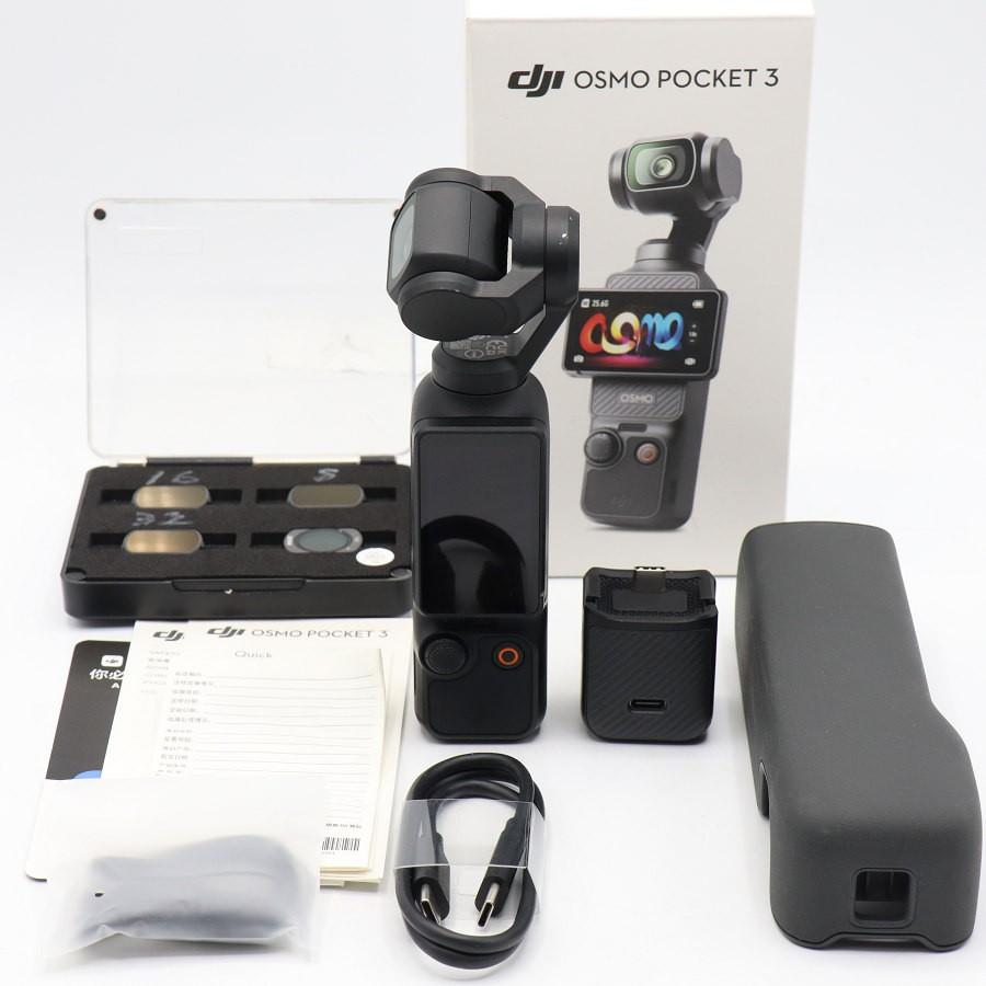 【ボーナスストアPlus】DJI Osmo Pocket 3 OP9923 3軸スタビライザー 1インチCMOSセンサー搭載 4K対応 ポケットジンバル アクションカメラ 本体 | 