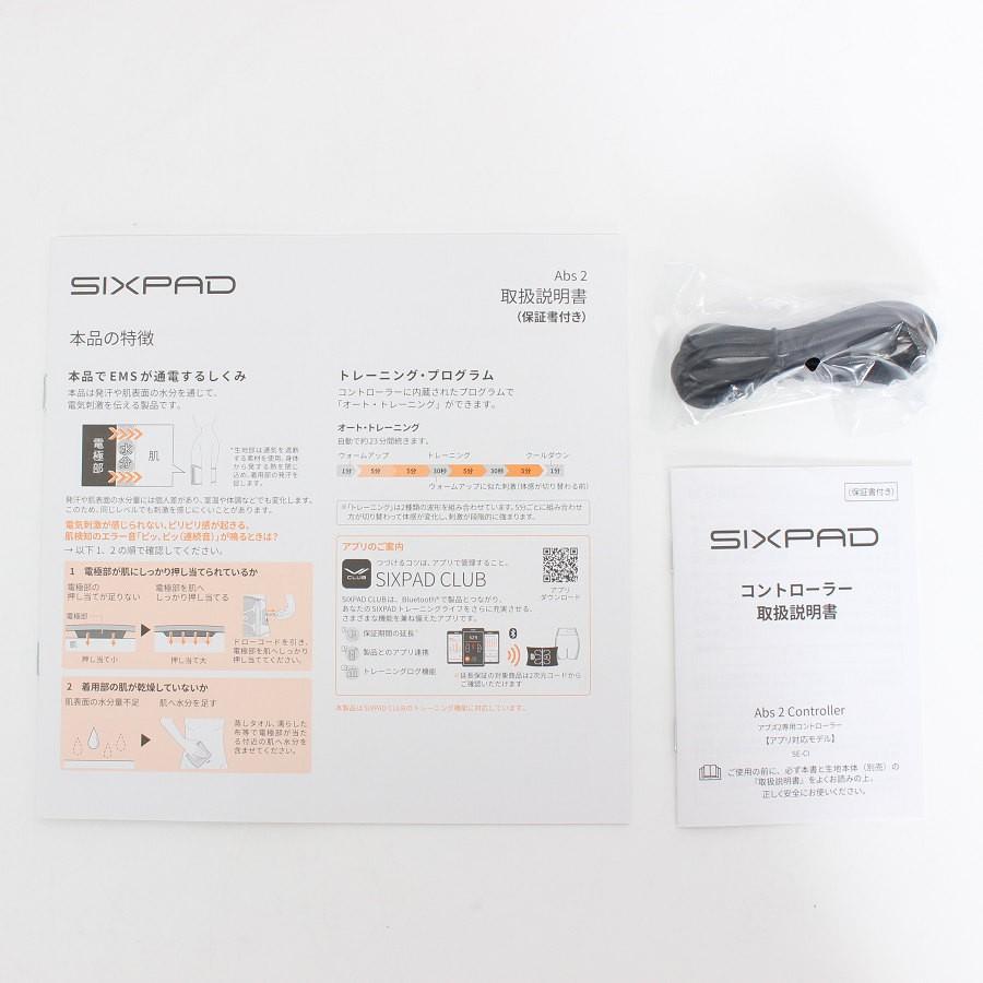 ボーナスストアPlus【美品】MTG SIXPAD Abs 2 SE-CK-03C-L ブラック