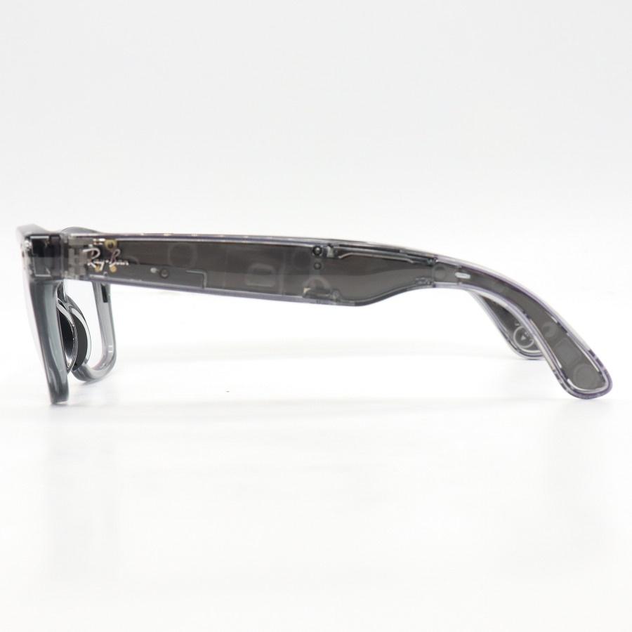 ボーナスストアPlus【美品】Ray-Ban Meta Wayfarer Gen2 SK-1001845-01 シャイニートランスペアレントグレー/クリア |  | 04