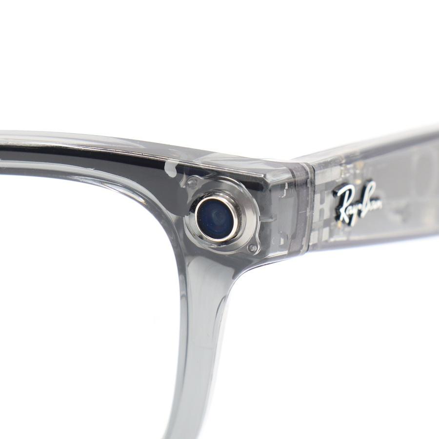 ボーナスストアPlus【美品】Ray-Ban Meta Wayfarer Gen2 SK-1001845-01 シャイニートランスペアレントグレー/クリア |  | 05