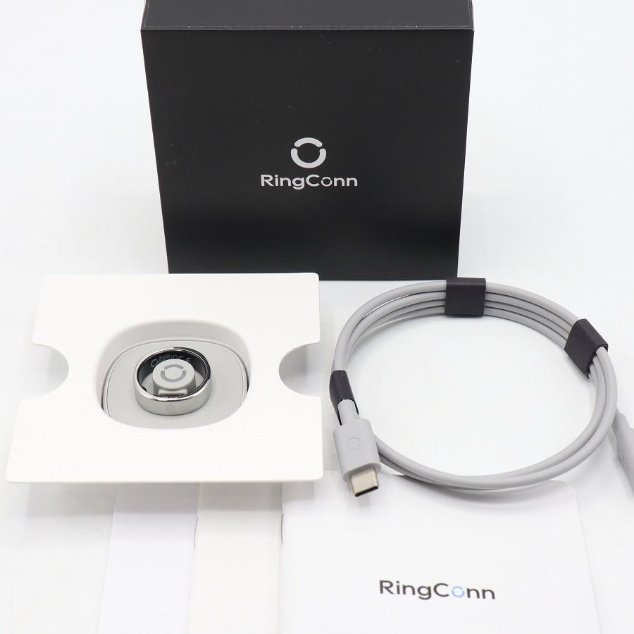 ボーナスストアPlus【美品】RingConn Smart Ring Gen 2 Air RCA-02-124031001 ギャラクシーシルバー US10号 スマートリング リンコン 本体 | 