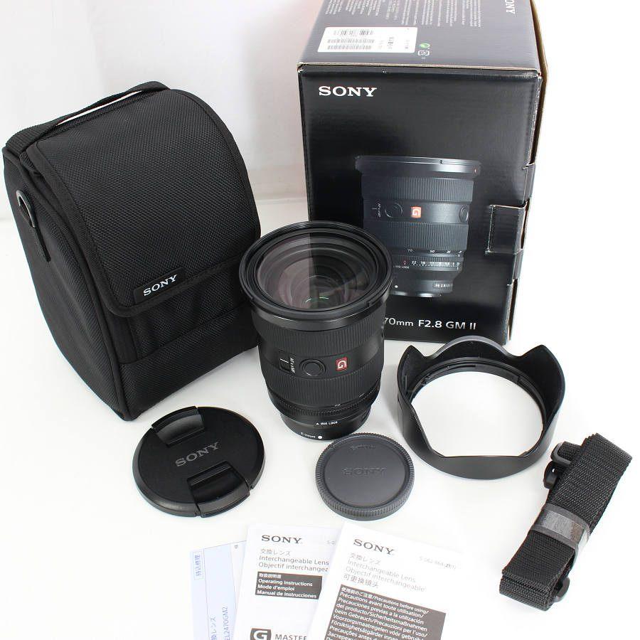 ボーナスストアPlus【美品】SONY FE 24-70mm F2.8 GM II SEL2470GM2 ズームレンズ G MASTER 35mmフルサイズ対応 Eマウント 交換レンズ ソニー | 