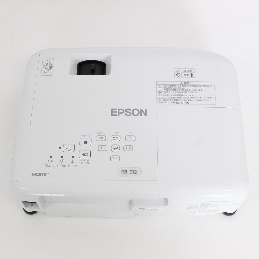 ボーナスストアPlus【美品】エプソン EB-E12 ホワイト ビジネスプロジェクター EPSON 本体 |  | 06