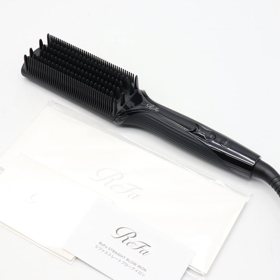 ボーナスストアPlus【美品】MTG ReFa STRAIGHT BLOW IRON RE-CX-03A ブラック リファ ストレート ブローアイロン 本体 | 