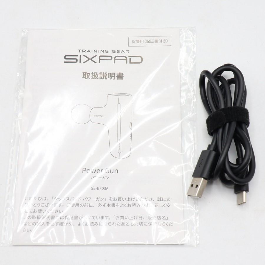 ボーナスストアPlus【美品】MTG SIXPAD Power Gun SE-BF03A 振動 ハンディマッサージャー シックスパッド パワーガン 本体 |  | 08