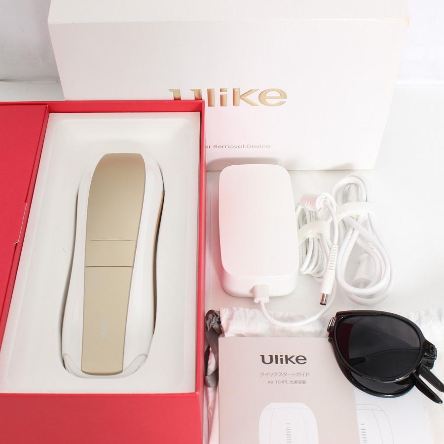 ボーナスストアPlus【美品】Ulike Air 10 IPL光美容器 UI20WG ホワイトゴールド 脱毛器 ユーライク 本体 | 
