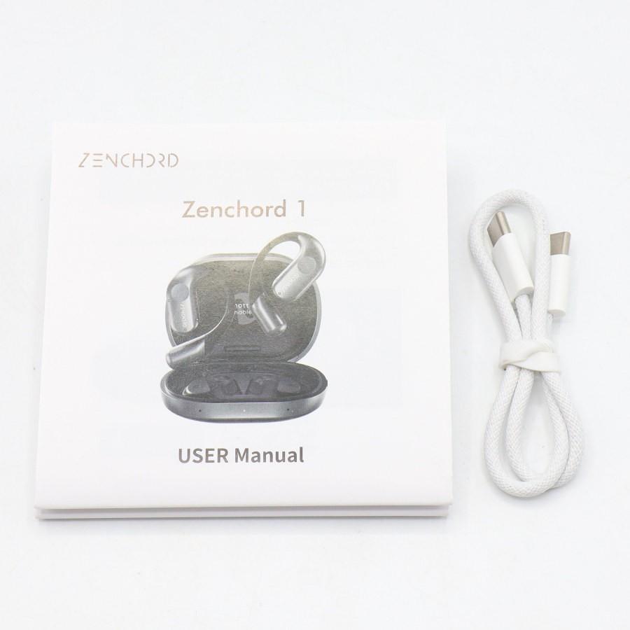 ボーナスストアPlus【美品】ZENCHORD 1 AI議事録イヤホン ZENCHORD-1G アーバングレー Notta対応 オープンイヤー型 ゼンコード 本体 |  | 08