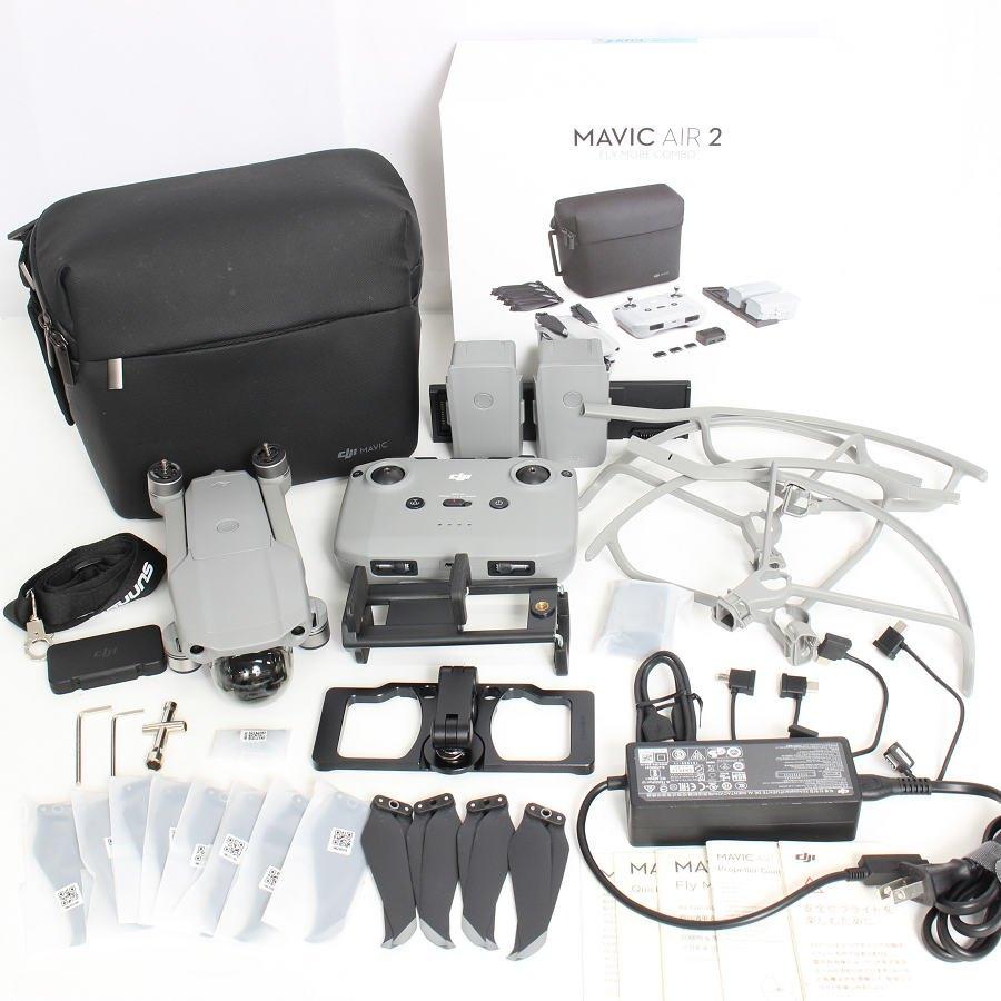 ボーナスストアPlus【美品】DJI Mavic Air 2 Fly More Combo MAVAC2 ドローン マビックエアー フライモアコンボ 本体 | 