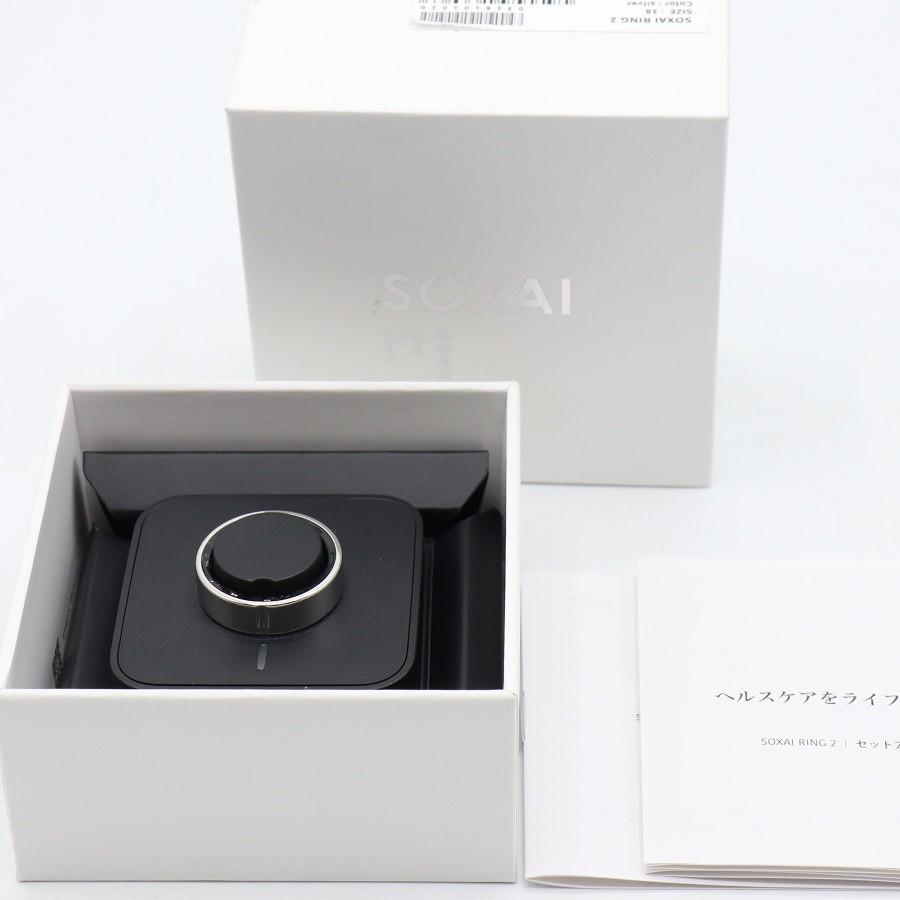 【ボーナスストアPlus】SOXAI RING 2 シルバー 18号 SOXAIRING2SL18 スマートリング ソクサイリング 本体 | 