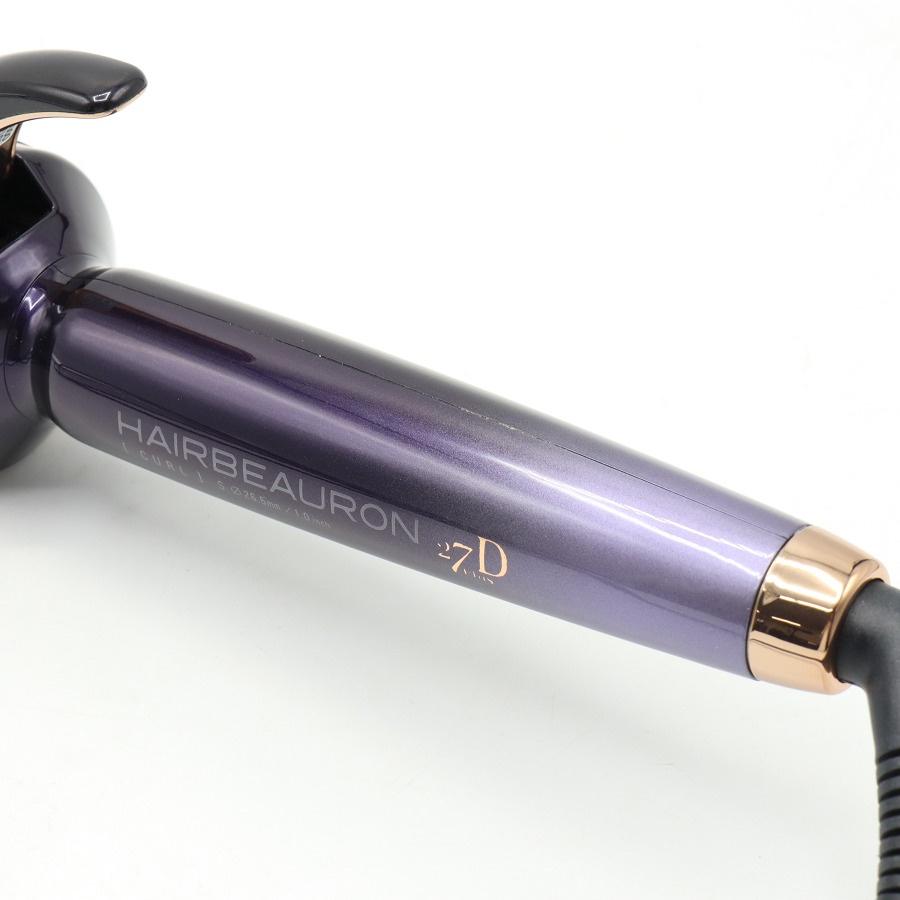 ボーナスストアPlus【美品】ヘアビューロン 27D Plus カール S-type 26.5mm HBRCL27D-S-JP バイオプログラミング ヘアアイロン リュミエリーナ 本体 |  | 02