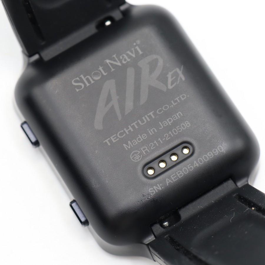 ボーナスストアPlus【美品】ShotNavi AIR EX ブラック ゴルフGPSウォッチ テクタイト ショットナビ エアー 本体 |  | 03