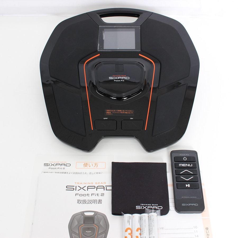【ボーナスストアPlus】MTG SIXPAD Foot Fit 2 SP-FF2310FA ブラック シックスパッド フットフィット2 本体 | 