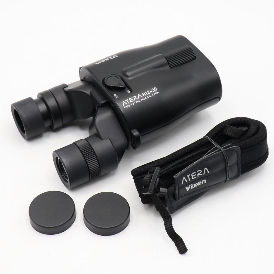 【ボーナスストアPlus】Vixen ATERA H12×30 マットブラック 防振双眼鏡 ビクセン アテラ 本体 | 