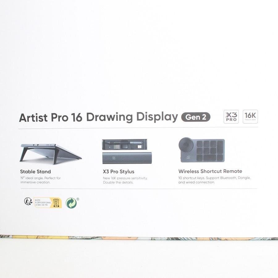 ボーナスストアPlus【新品】XP-Pen Artist Pro 16 Gen2 MD160QHAD41 液晶タブレット アーティスト 本体 |  | 01