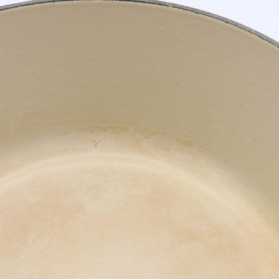 【ボーナスストアPlus】ル・クルーゼ ココット・ロンド 22cm 2501-22-04 サフランイエロー ホーロー 両手鍋 Le Creuset 本体 |  | 05