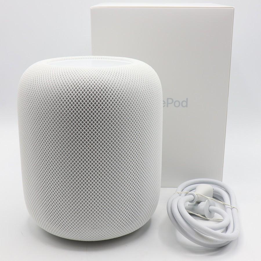 ボーナスストアPlus【美品】Apple HomePod 第2世代 MQJ83J/A ホワイト ホームポッド スマートスピーカー 本体 | 