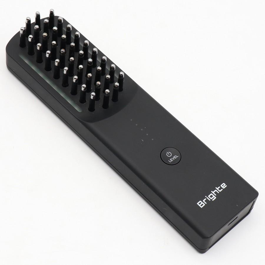 【ボーナスストアPlus】Brighte ELEKI BRUSH BRT-FS145 ブラック 美顔器 EMS フェイスケア ブライト エレキブラシ 本体 |  | 01