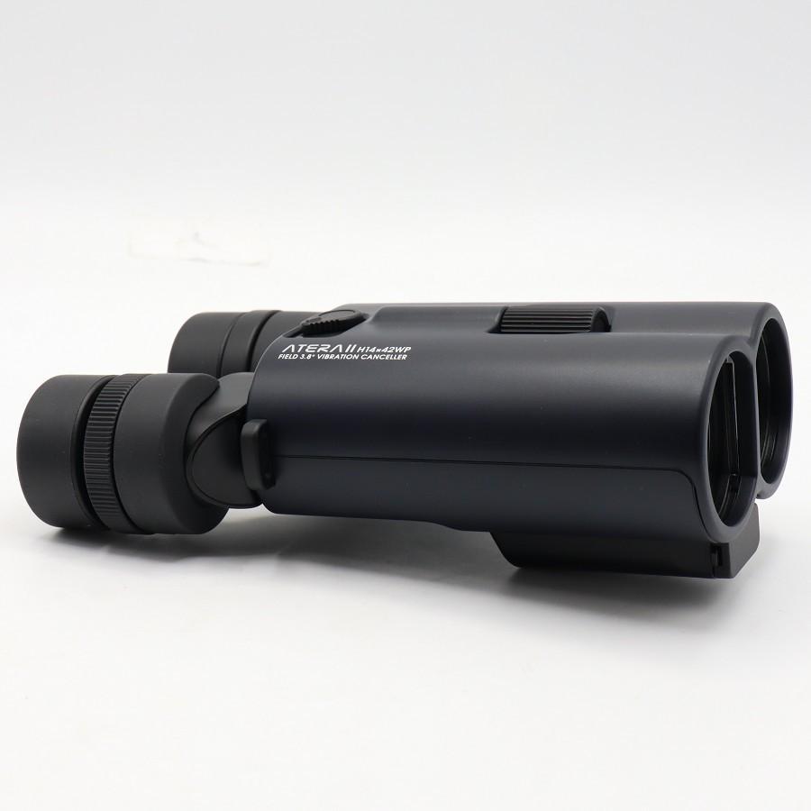 ボーナスストアPlus【美品】Vixen ATERA II H14x42WP ブラック 防振双眼鏡 ビクセン アテラ 本体 |  | 02