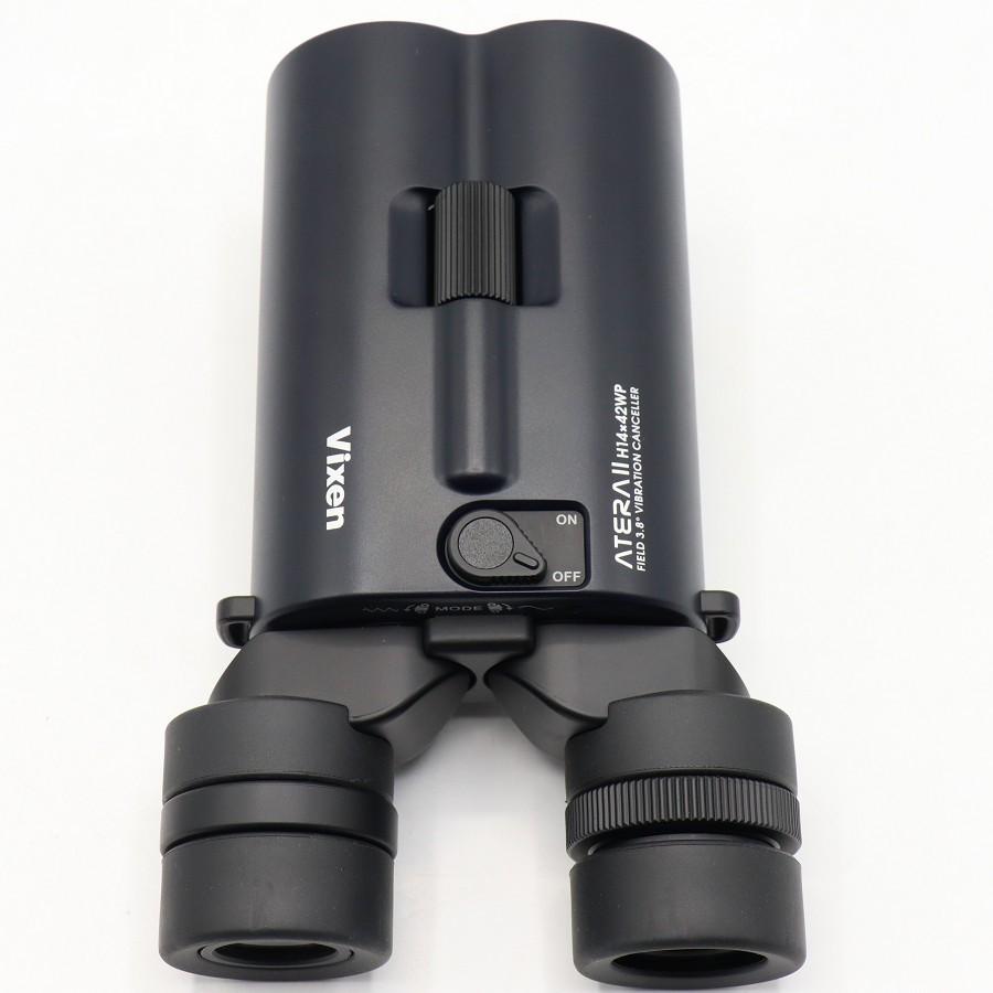 ボーナスストアPlus【美品】Vixen ATERA II H14x42WP ブラック 防振双眼鏡 ビクセン アテラ 本体 |  | 05