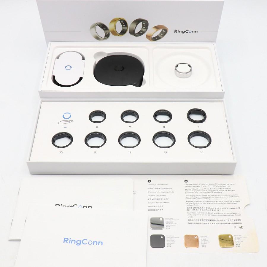 ボーナスストアPlus【美品】RingConn Smart Ring Gen 2 RCA-01-123030914 フューチャーシルバー US9号 第2世代 スマートリング リンコン 本体 | 