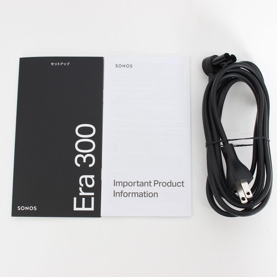 ボーナスストアPlus【美品】Sonos Era 300 E30G1JP1BLK ブラック スマートスピーカー AirPlay 2/ストリーミング/Wi-Fi対応 ソノス 本体 |  | 07