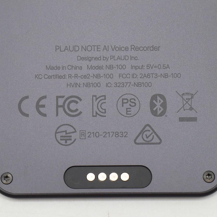 ボーナスストアPlus【美品】PLAUD NOTE PLD-64G-BL ブラック 64GB AIボイスレコーダー プラウド ノート 本体 |  | 03
