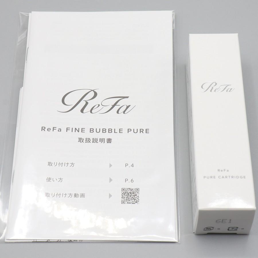 ボーナスストアPlus【美品】MTG ReFa FINE BUBBLE PURE RS-AM-02B ホワイト シャワーヘッド リファファインバブルピュア 本体 |  | 08