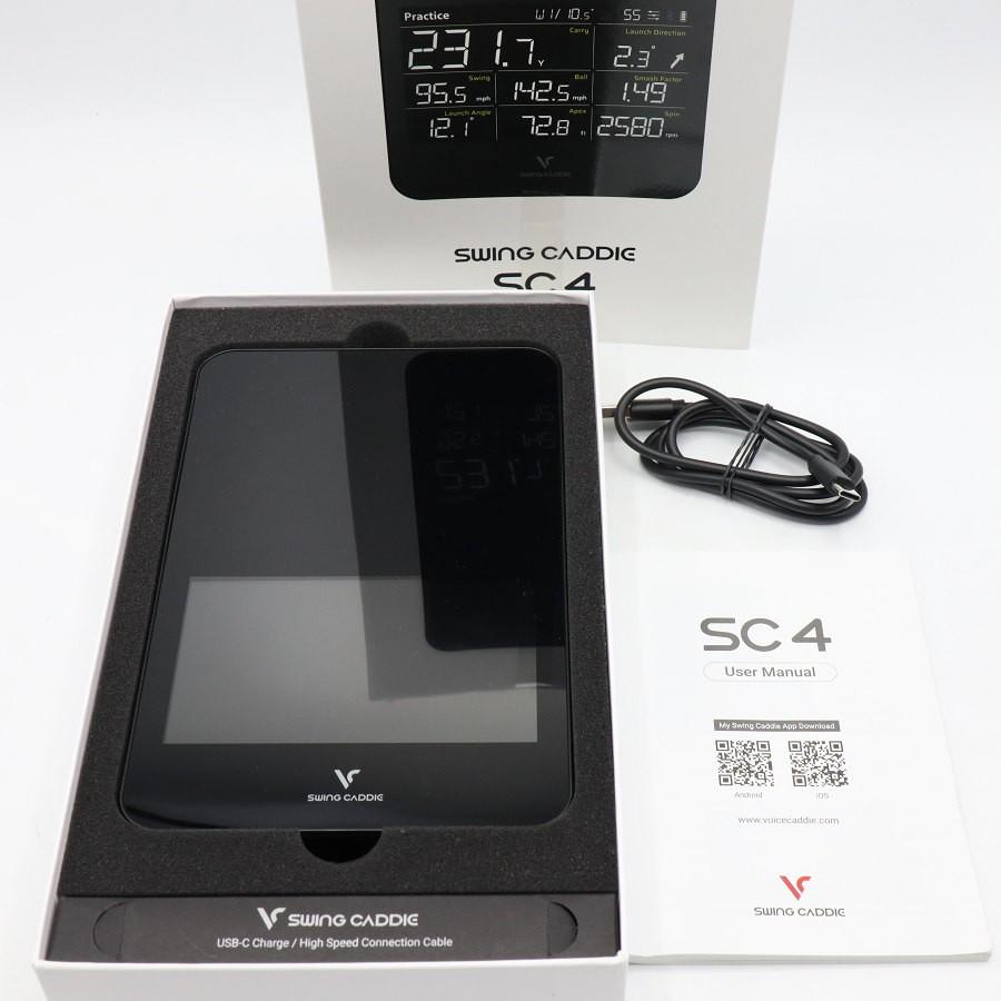 ボーナスストアPlus【美品】Voice Caddie swing caddie SC4 弾道測定器 ボイスキャディ スイングキャディ 本体 | 