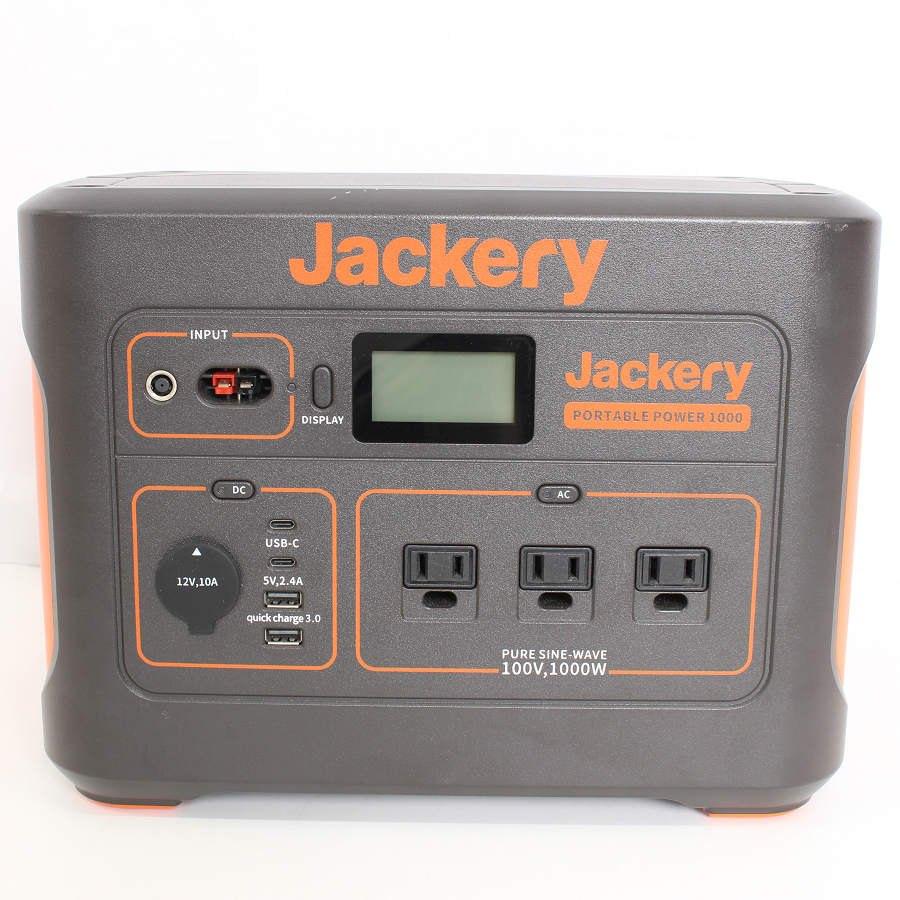 【ボーナスストアPlus】Jackery 1000 PTB101 大容量 ポータブル電源 278400mAh/1002Wh 蓄電池 非常用電源 ジャクリ 本体 |  | 01