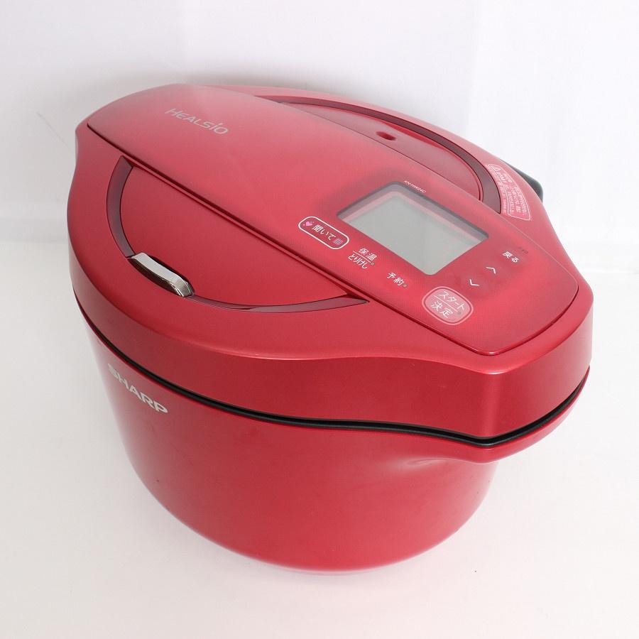 【ボーナスストアPlus】シャープ ヘルシオホットクック KN-HW24C-R 水なし自動調理鍋 2.4L レッド系 圧力鍋 本体 |  | 13