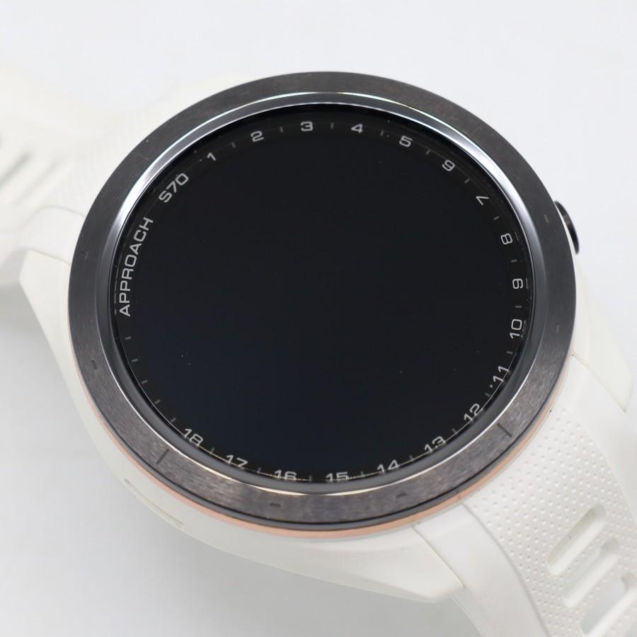 ボーナスストアPlus】GARMIN Approach S70 42mm White 010-02746-20