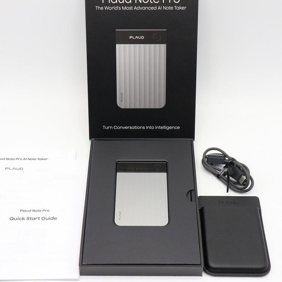 ボーナスストアPlus【美品】PLAUD Note Pro CDTSI1GXXXXX01 シルバー
