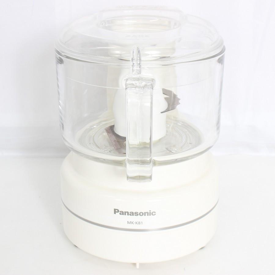 【ボーナスストアPlus】パナソニック MK-K81-W ホワイト フードプロセッサー Panasonic 本体 |  | 01