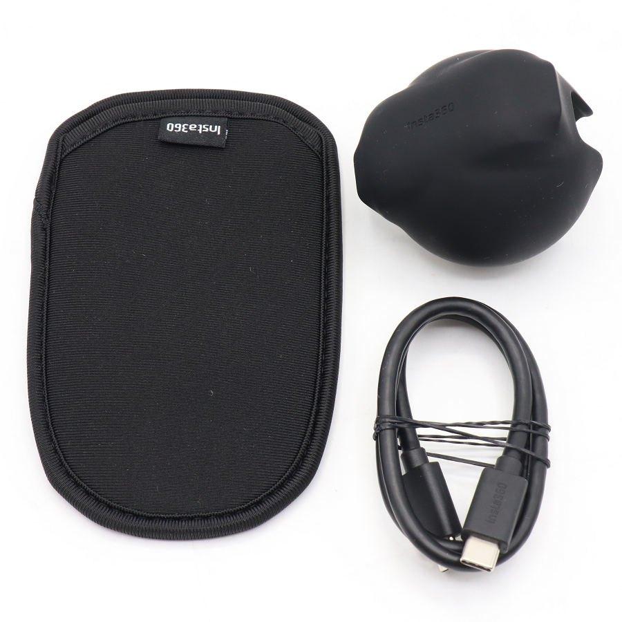 ボーナスストアPlus【美品】Insta360 X6 エッセンシャルバンドル CINSABXA-X603 ミッドナイトブラック 360度カメラ アクションカメラ インスタ360 本体 |  | 09
