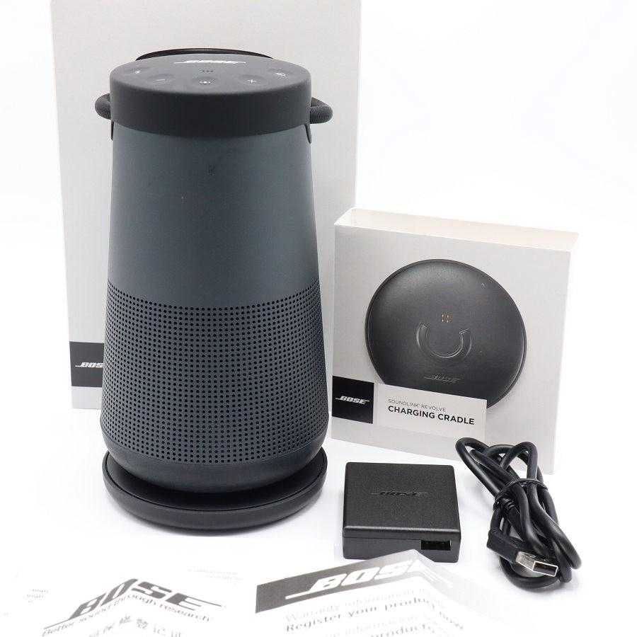 【ボーナスストアPlus】BOSE SoundLink Revolve+ BLK トリプルブラック Bluetoothスピーカー 本体 | 