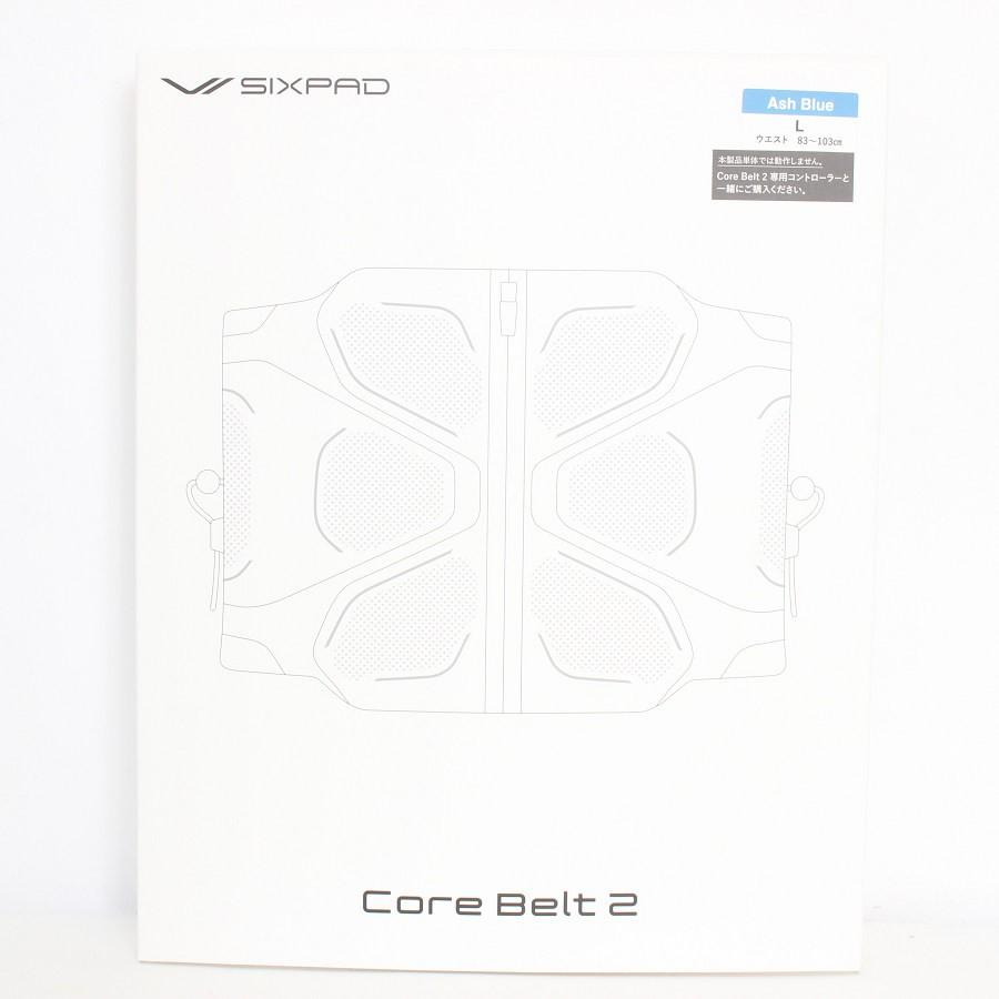ボーナスストアPlus【美品】MTG SIXPAD Core Belt 2 SE-CB-12B-L アッシュブルー Lサイズ シックスパッド コアベルト 本体 |  | 14