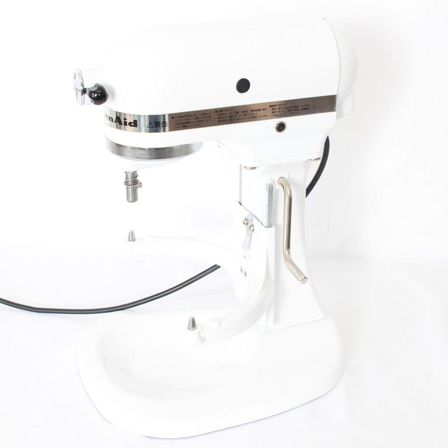 【ボーナスストアPlus】キッチンエイド KSM5WH ホワイト ボウルリフト スタンドミキサー KitchenAid 本体 |  | 01
