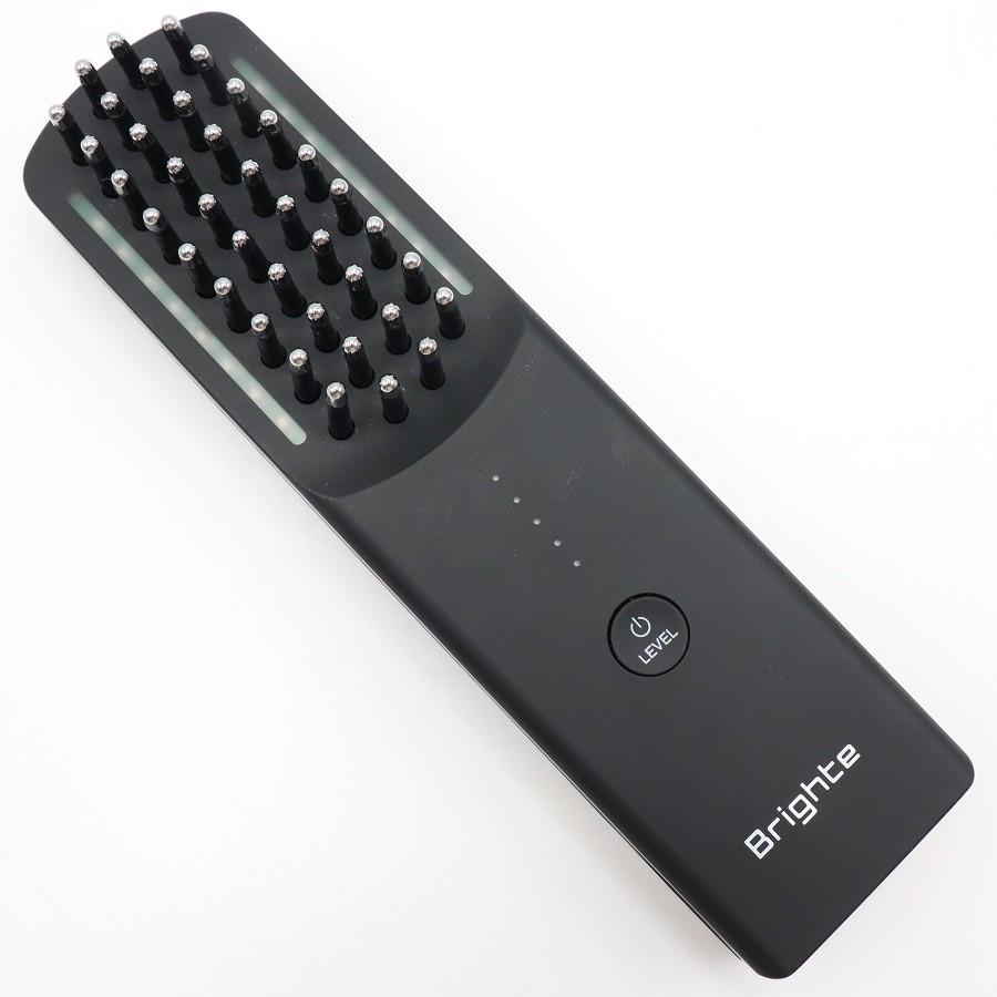 ボーナスストアPlus【美品】Brighte ELEKI BRUSH BRT-FS145 ブラック 美顔器 EMS フェイスケア ブライト エレキブラシ 本体 |  | 01