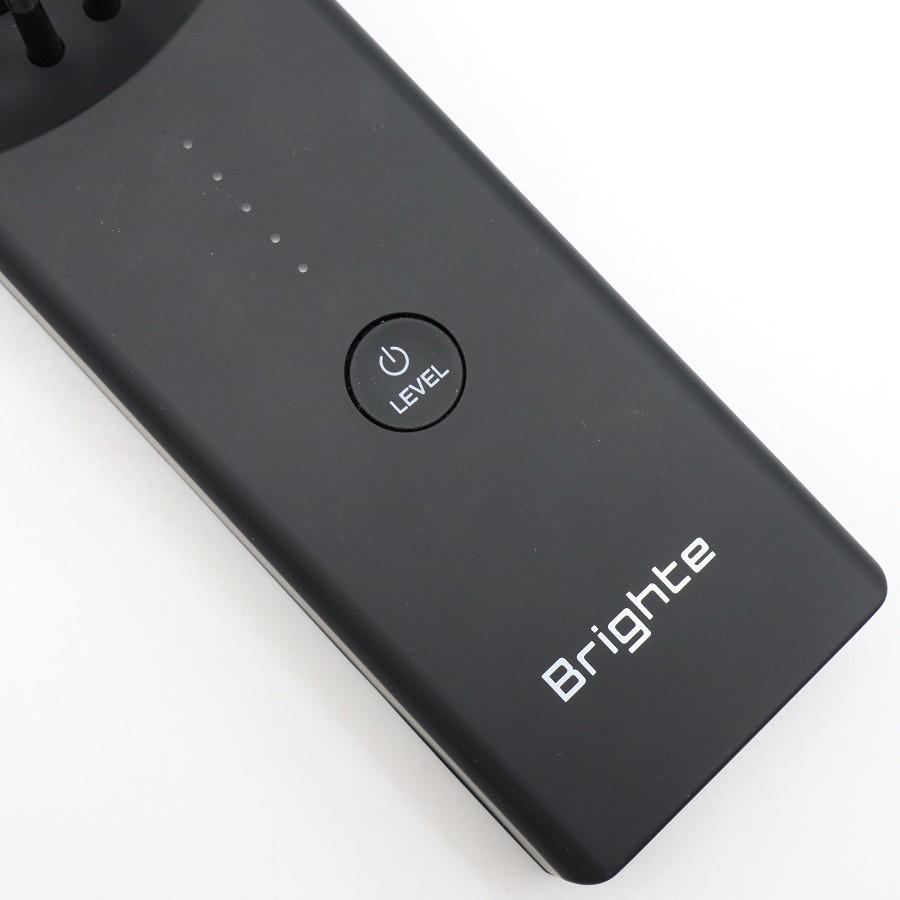 ボーナスストアPlus【美品】Brighte ELEKI BRUSH BRT-FS145 ブラック 美顔器 EMS フェイスケア ブライト エレキブラシ 本体 |  | 03