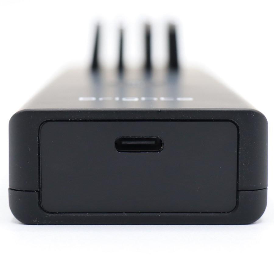 ボーナスストアPlus【美品】Brighte ELEKI BRUSH BRT-FS145 ブラック 美顔器 EMS フェイスケア ブライト エレキブラシ 本体 |  | 07