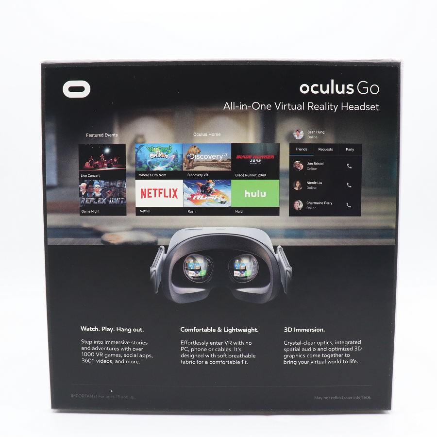 ボーナスストアPlus【新品/訳あり】Oculus Go 64GB ヘッドマウントディスプレイ VR ヘッドセット オキュラスゴー 本体 |  | 04